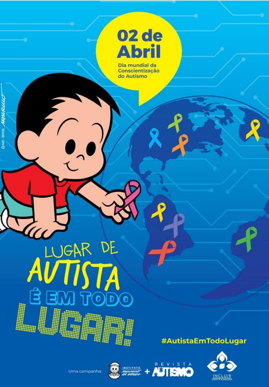 • LUGAR DE AUTISTA É EM TODO LUGAR