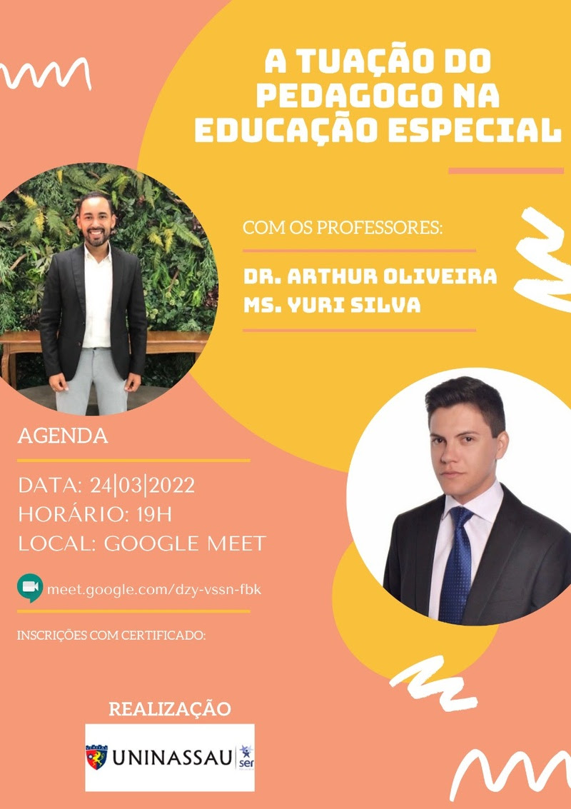 Palestra destaca a importância do pedagogo na educação especial