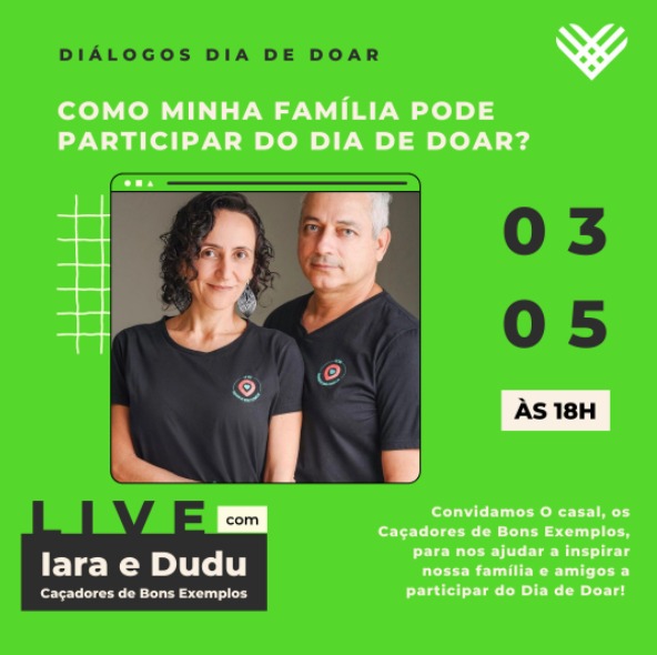 Evento do Dia de Doar inspira famílias a promoverem a gentileza e a generosidade