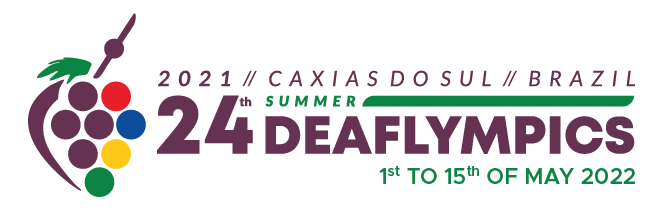 Definida delegação brasileira para a 24ª Summer Deaflympics em Caxias do Sul, RS