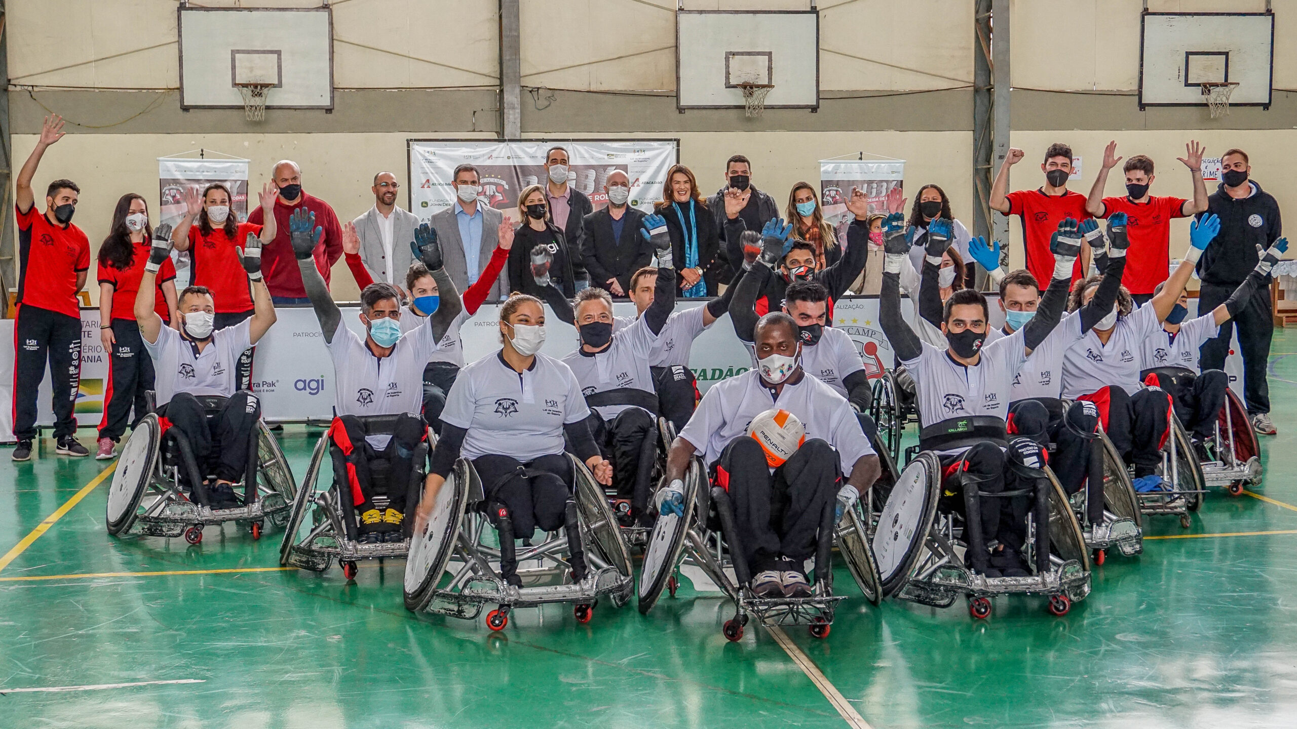 Lançamento da fase 1 do Projeto Rugby em Cadeira de Rodas da ADEACAMP