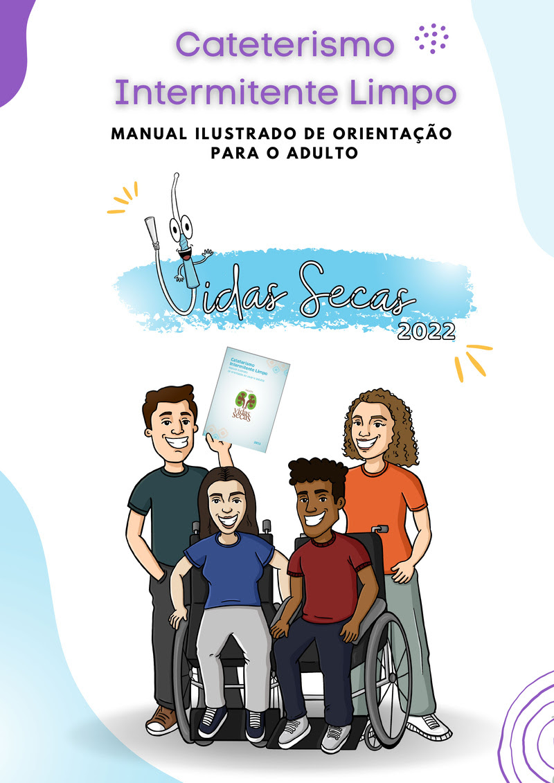 Cadeirantes usuários de cateteres urinários ganham nova edição do Guia Vidas Secas