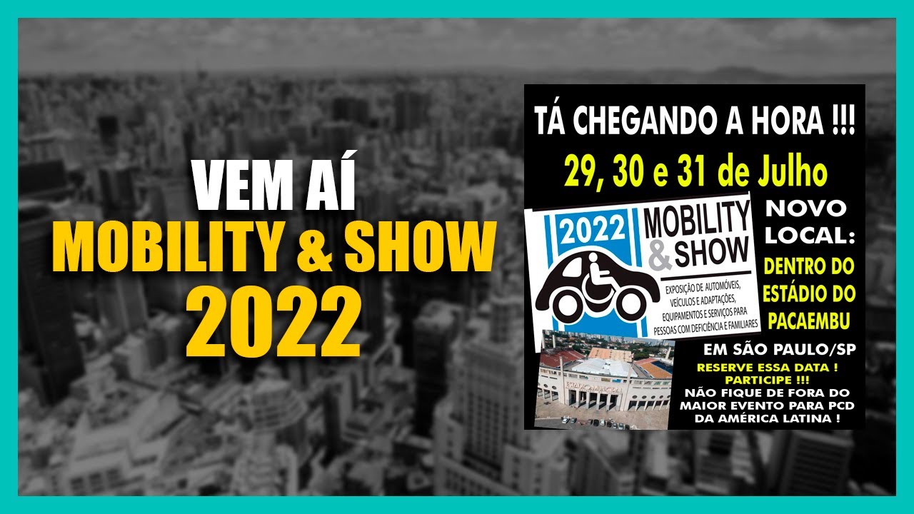 MOBILITY & SHOW 2022 começa essa semana no Pacaembu