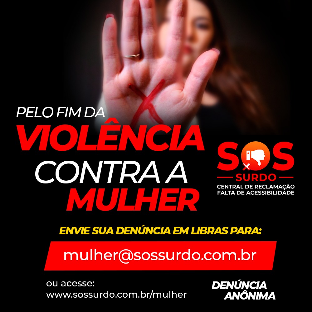 Helpvox Connect lança canal exclusivo de denúncias de violência contra a mulher surda