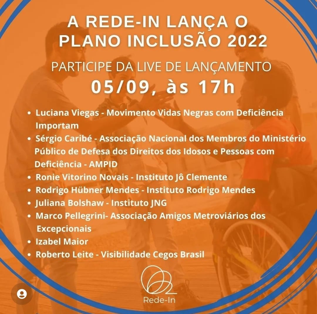 REDE-IN lança Plano de Inclusão 2022