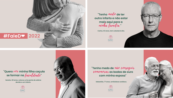 Campanha Fale de Coração aborda sonhos e medos para estimular cuidados com a saúde cardiovascular