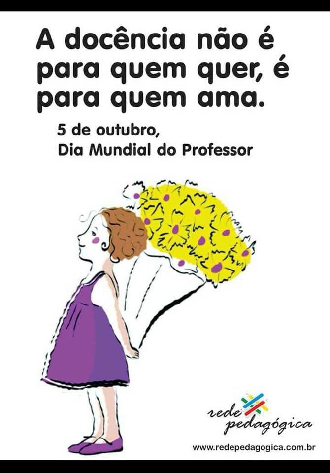 5 de outubro: DIA MUNDIAL DO PROFESSOR