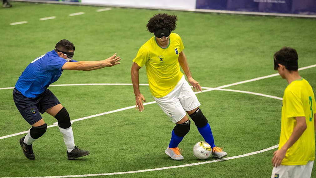 Definidos os adversários do Brasil da 1ª fase do Grand Prix de futebol de cegos de SP; estreia será em 23 de maio