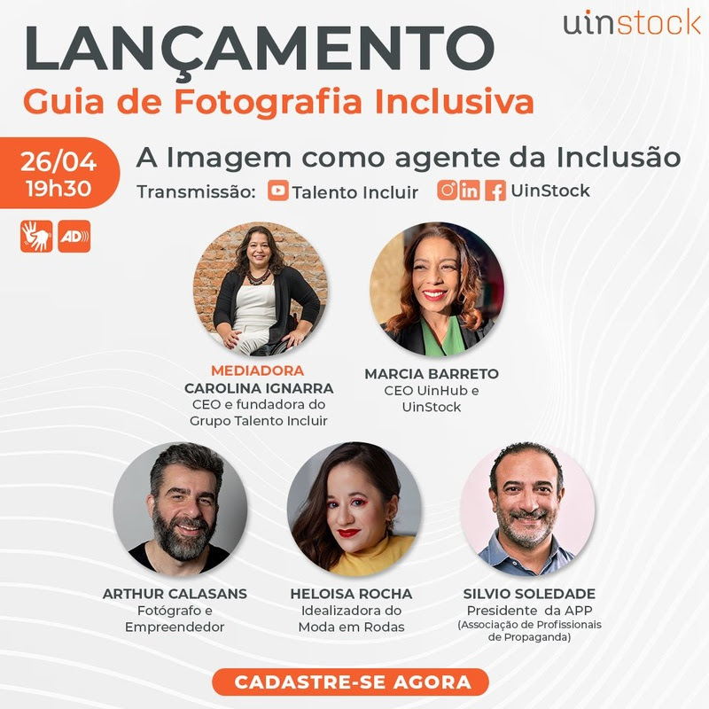 UinStock lança o primeiro ‘Guia de Fotografia Inclusiva’ do país 