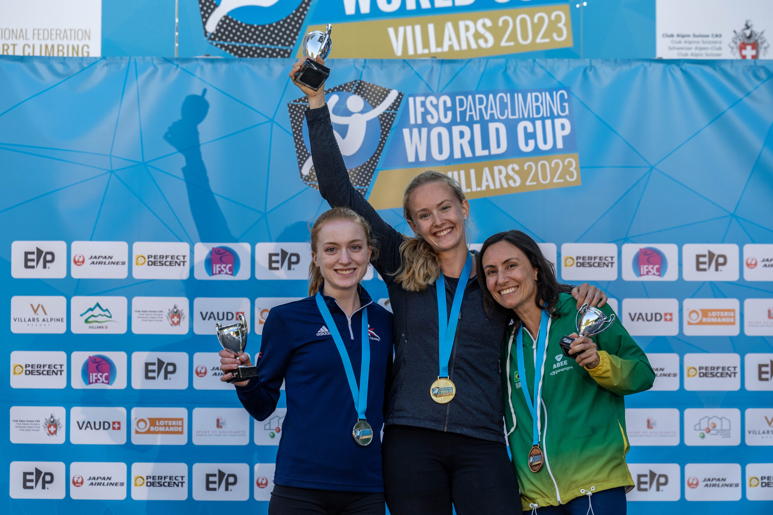 Bronze na última etapa da Copa do Mundo de Paraescalada para Marina Dias