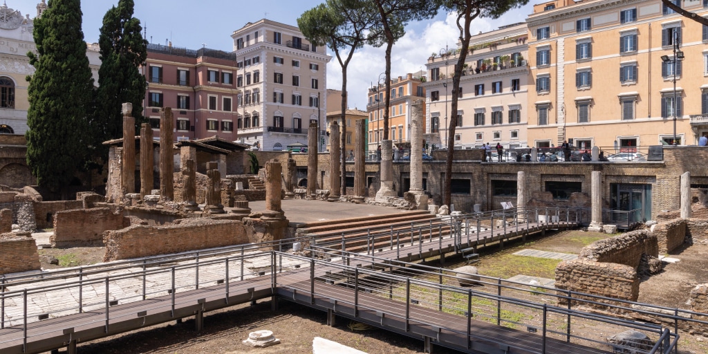 Área Sagrada do Largo Argentina em Roma reabre ao público e com Acessibilidade