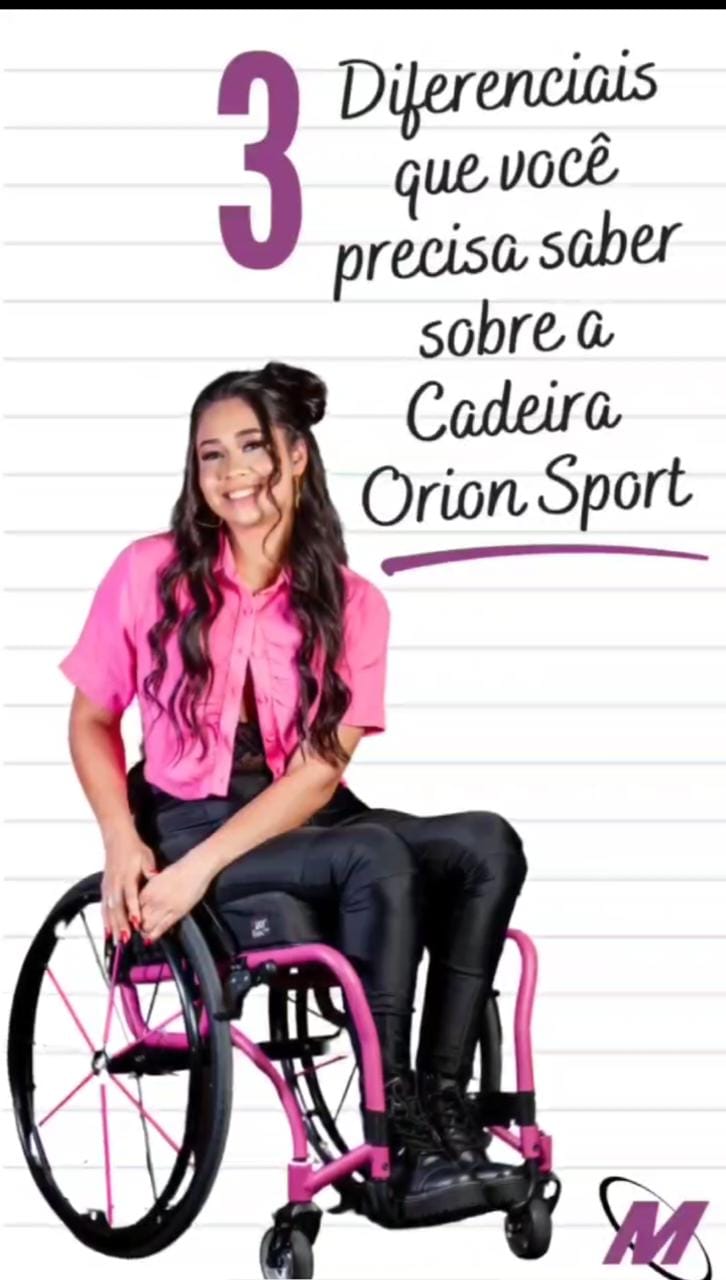 Move apresenta 3 diferenciais sobre a cadeira 'Orion Sport'