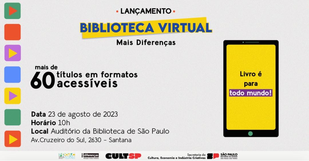 Lançamento da Biblioteca Virtual Mais Diferenças