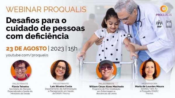 Webinar: Desafios para o cuidado de pessoas com deficiência