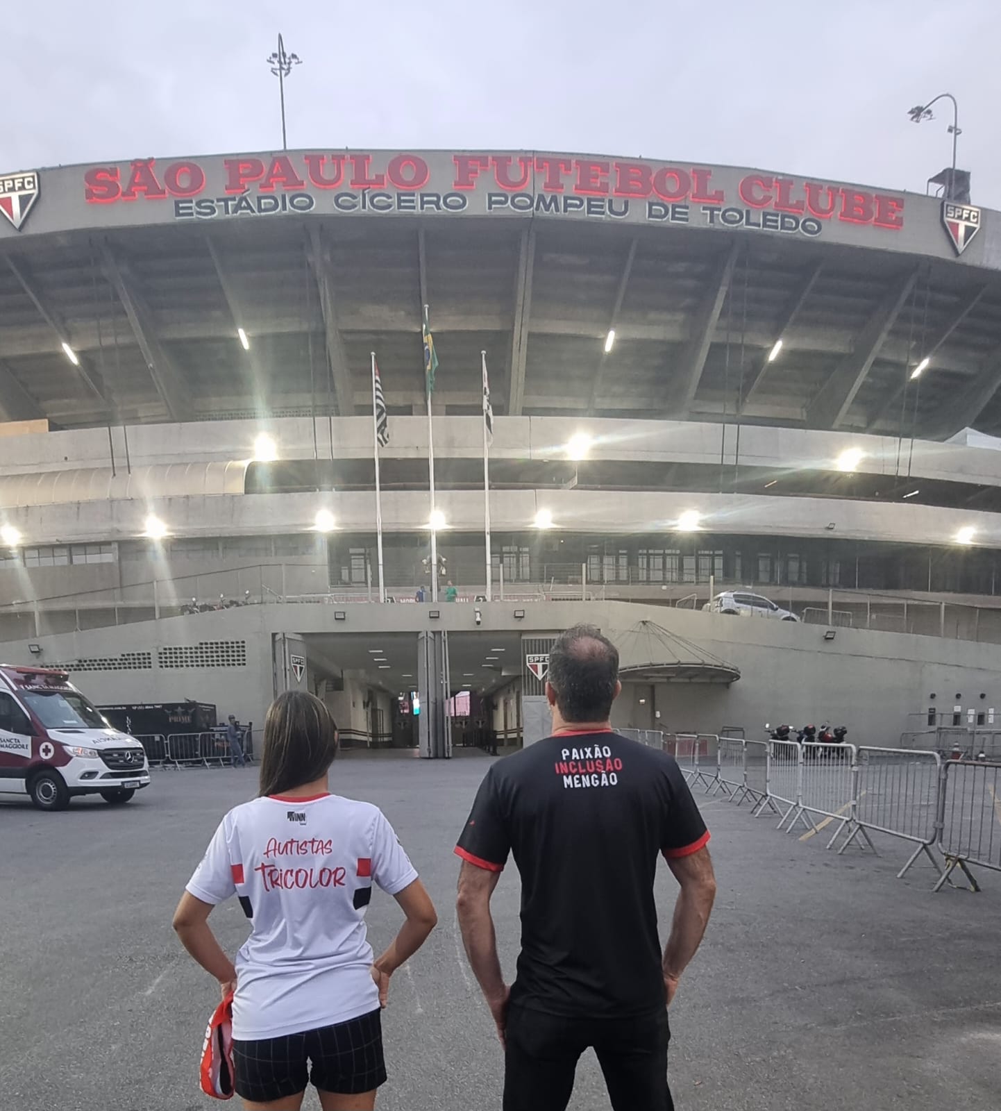 Expectativa para inauguração do camarote sensorial no Morumbi, em SP