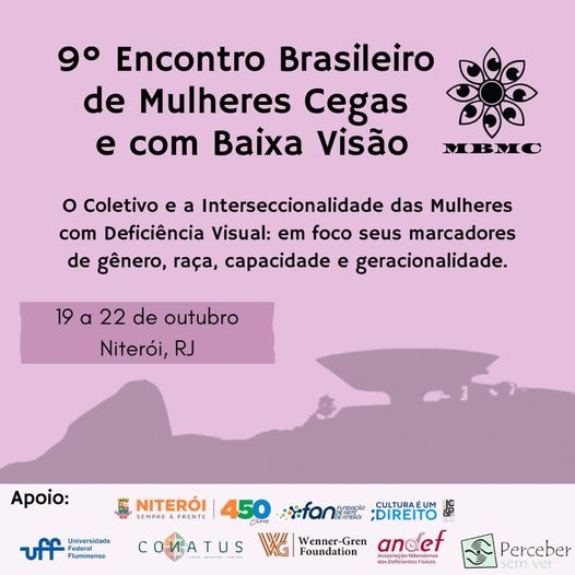 Niterói vai receber o 9° Encontro Nacional do Movimento Brasileiro de Mulheres Cegas e com Baixa Visão (MBMC)