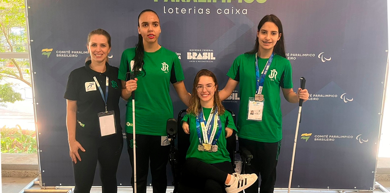 Recreio da Juventude conquista cinco medalhas na segunda fase do Nacional de Natação Paralímpica