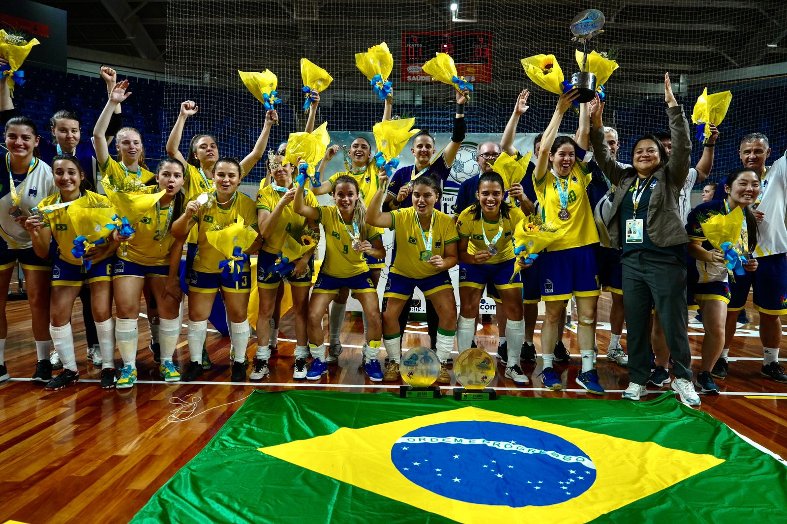 Seleção Brasileira Feminina é vice-campeã no Mundial de Futsal de Surdos 2023 