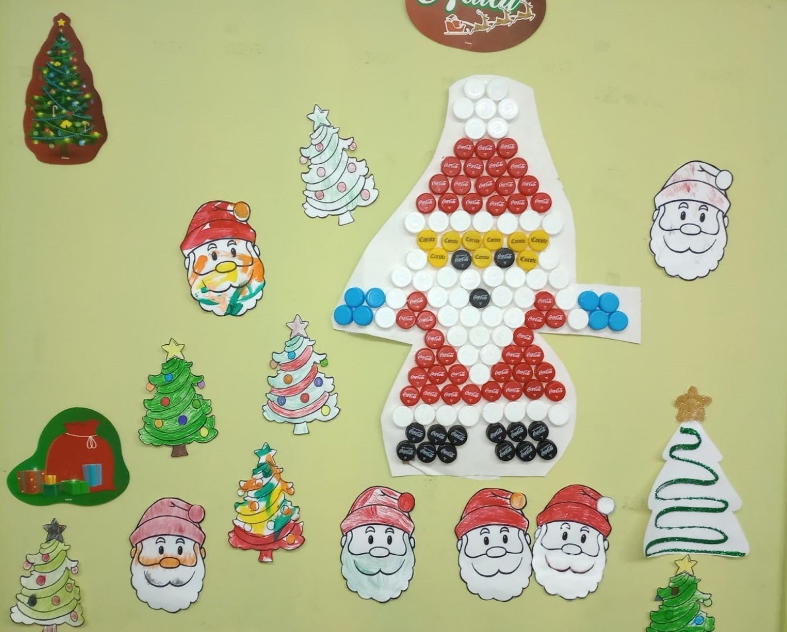 Alunos da APAE Cotia criam decoração de Natal para celebrar o tema