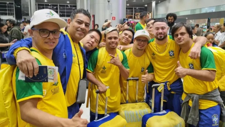 Brasil goleia Itália e segue rumo ao tricampeonato no mundial de Futsal Down na Turquia