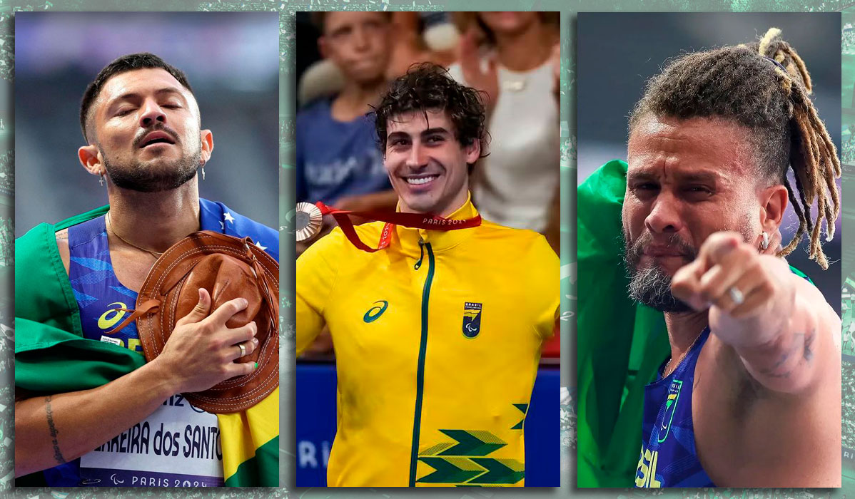 Brasil se encontra em terceiro lugar na tabela de medalhas totalizando 10 pódios