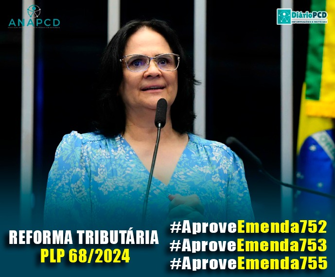 Emendas de Damares Alves na Reforma Tributária garantem direitos das pessoas com deficiência