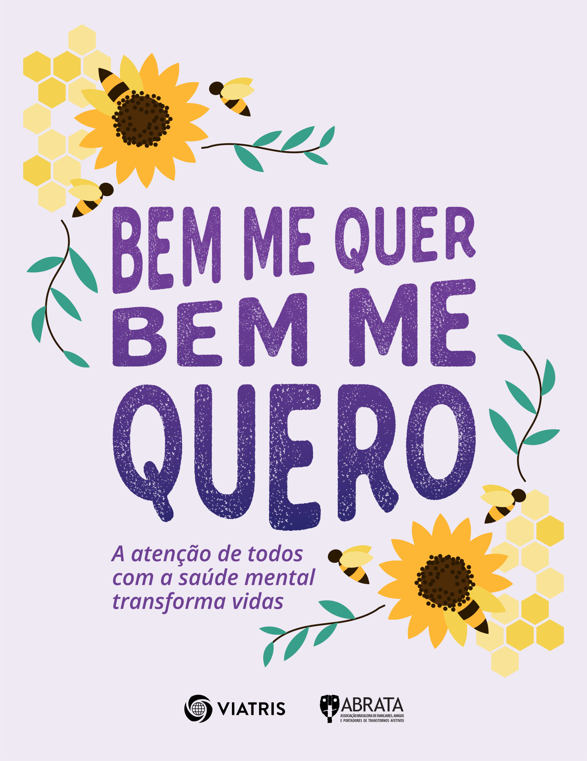 Campanha 'Bem Me Quer, Bem Me Quero' reforça a responsabilidade coletiva no cuidado com a saúde mental