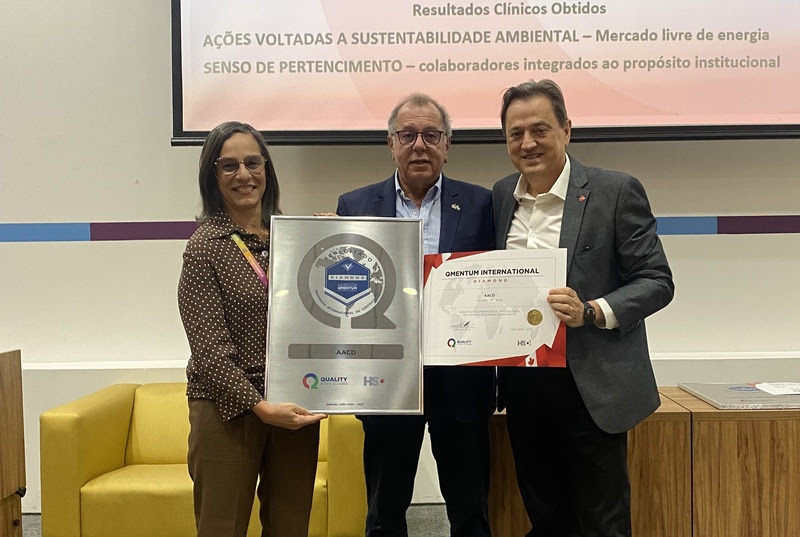 Hospital Ortopédico AACD é o primeiro da especialidade naAmérica Latina a conquistar a certificação Qmentum