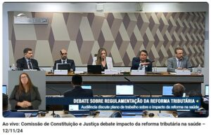 Senado Federal debate impactos da Reforma Tributária para as pessoas com deficiência