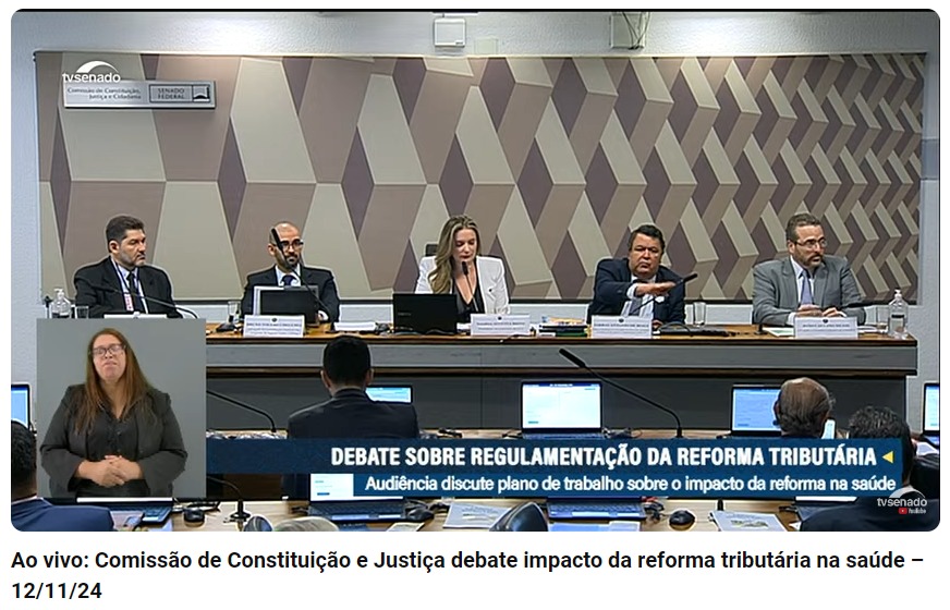 Senado Federal debate impactos da Reforma Tributária para as pessoas com deficiência