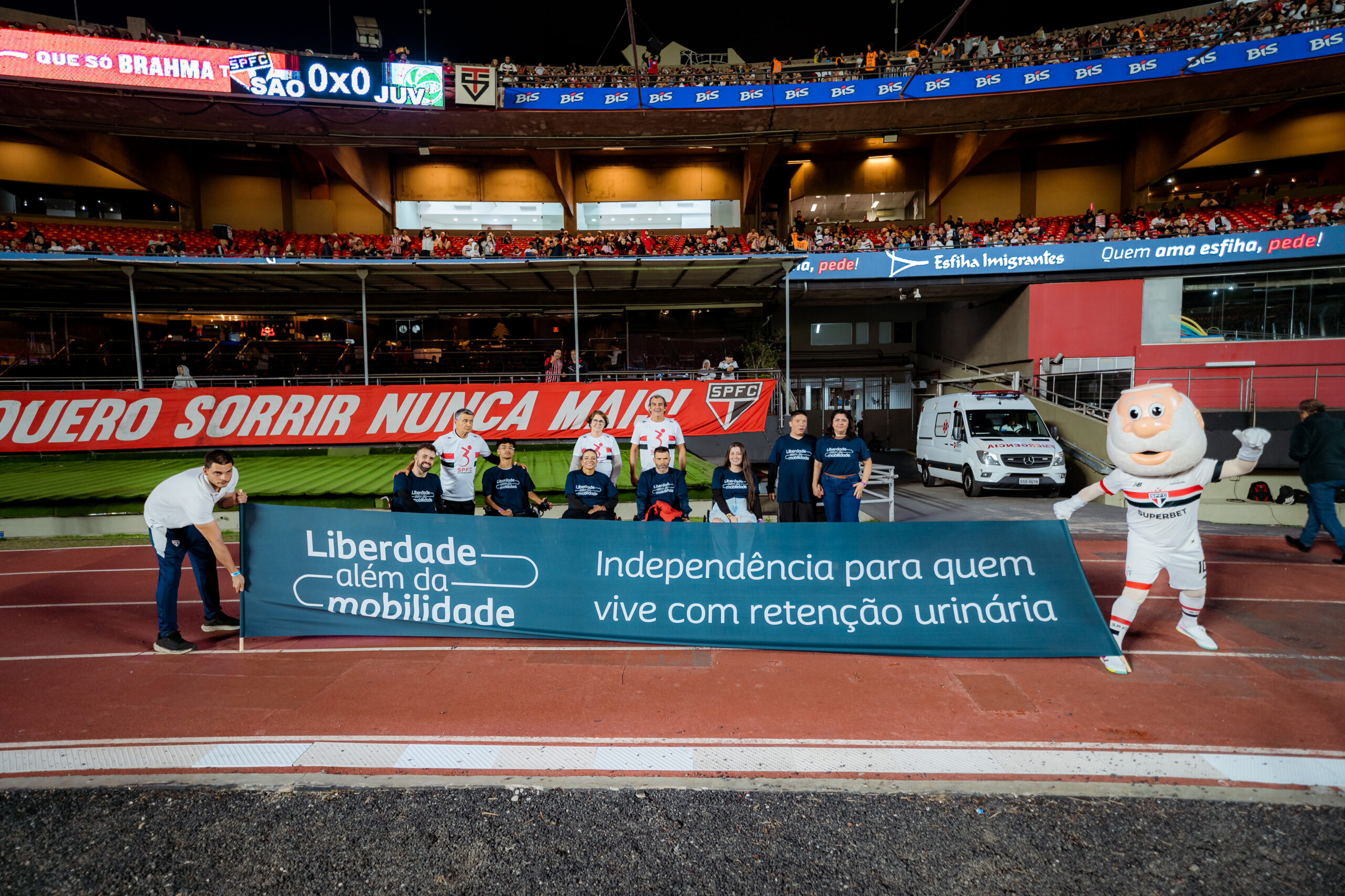 MorumBIS passa a ser o primeiro estádio do Brasil com banheiros adaptados para pessoas com estomia