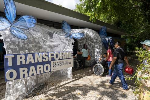 Parque do Cocó, em Fortaleza, é palco de experiência imersiva para conscientização sobre doenças raras