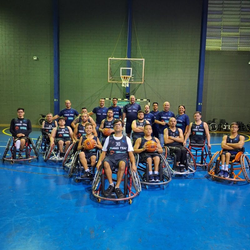 Inclusão em quadra: Franca Shopping recebe apresentações do projeto Basquete Sem Limite