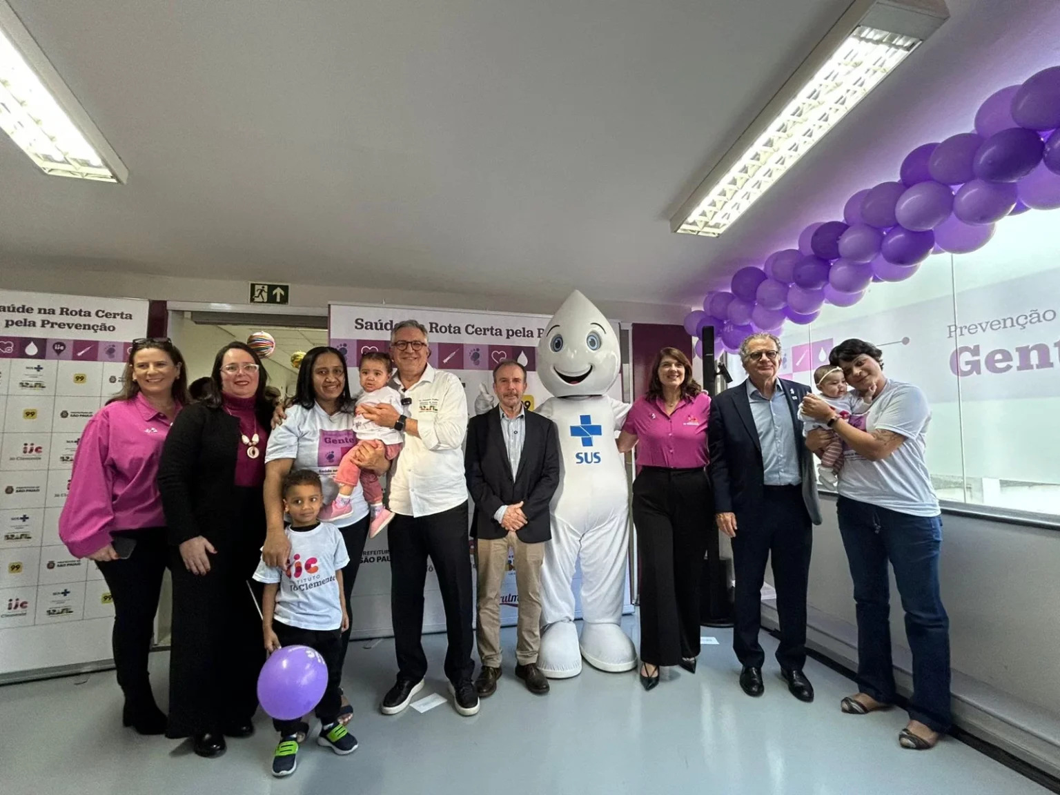 Ministério da Saúde, Zé Gotinha, Instituto Jô Clemente (IJC) e 99 celebram sucesso da ação ‘Saúde na Rota Certa pela Prevenção’