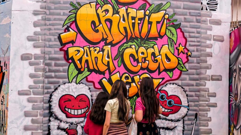 Interior de São Paulo recebe arte de rua que pode ser tocada, ouvida e sentida por todos