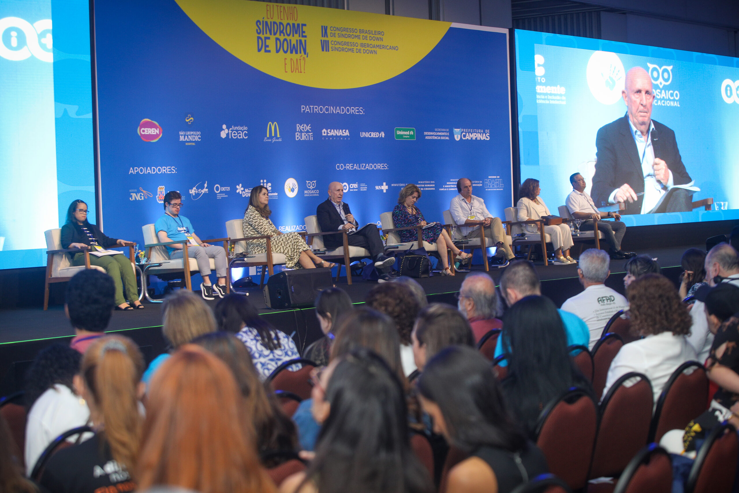 Congresso internacional sobre Síndrome de Down reúne 1.200 participantes e consolida protagonismo das pessoas com deficiência