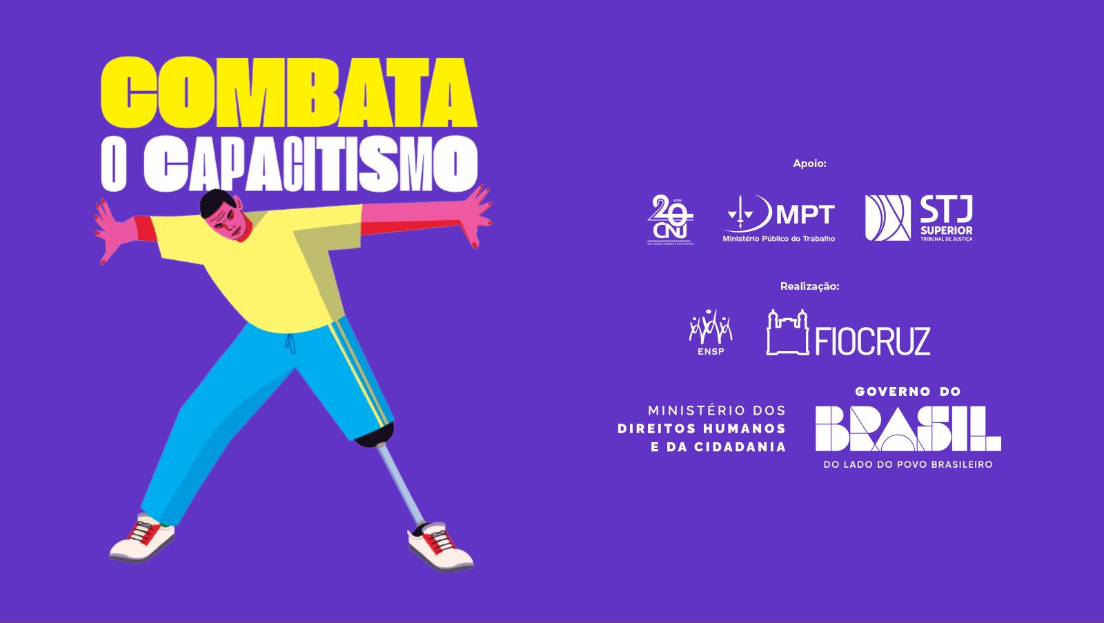 MDHC lança campanha de enfrentamento ao capacitismo em evento da ONU