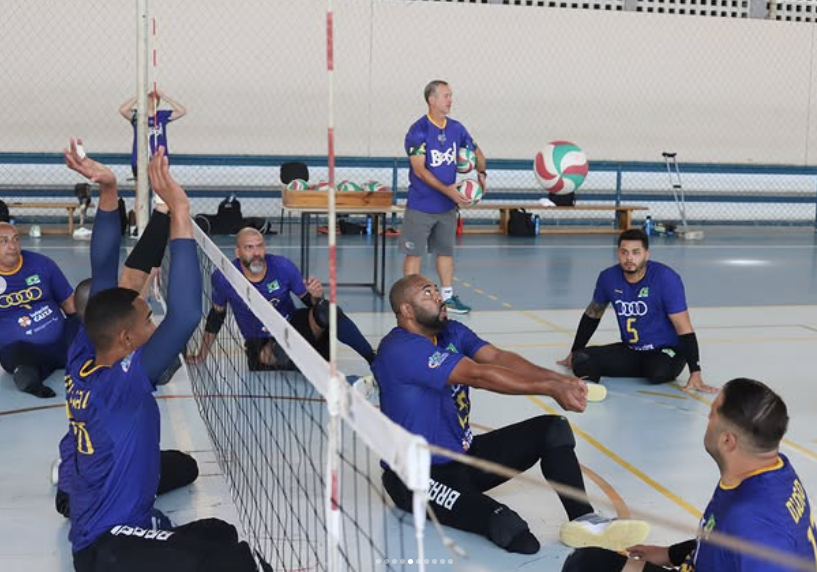 Atletas do Time SP disputam Campeonato Brasileiro Masculino de Vôlei Sentado