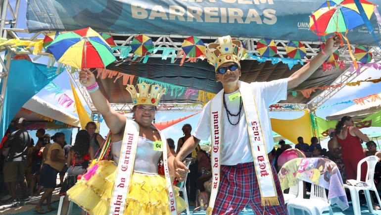 Recife abre inscrições para o 5º Concurso do Rei e da Rainha com Deficiência do Carnaval 2026