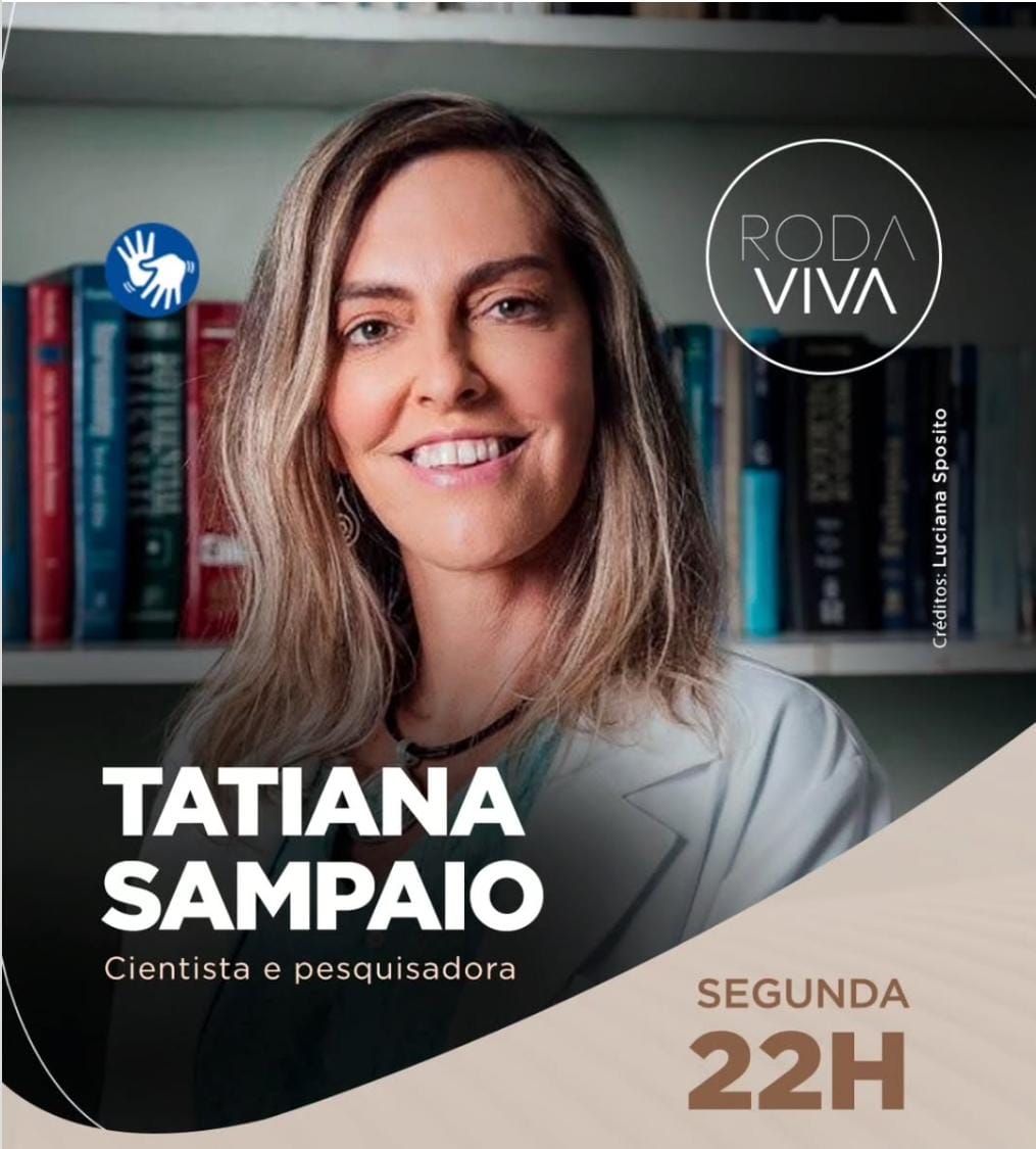 Roda Viva entrevista cientista Tatiana Sampaio, pesquisadora responsável pela Polilaminina