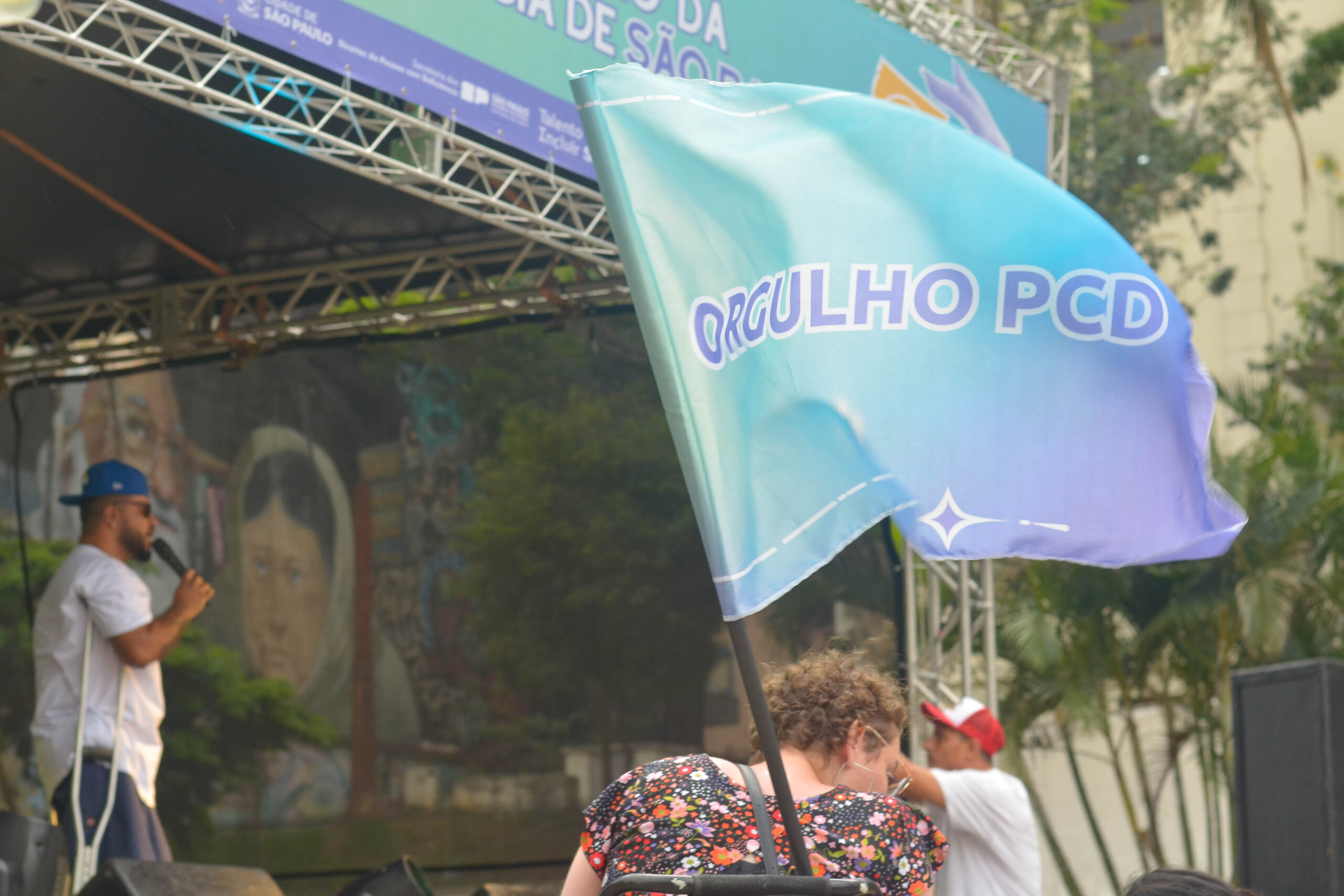 Farol da Barra recebe a 3a Parada do Orgulho da Pessoa com Deficiência