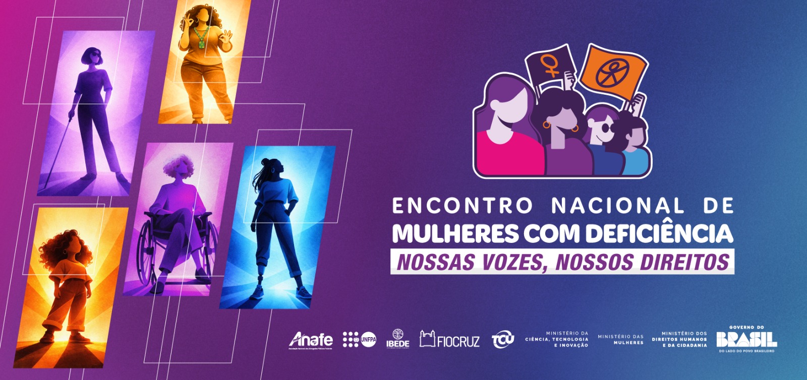 Organização altera local do Encontro Nacional de Mulheres com Deficiência – Nossas Vozes, Nossos Direitos