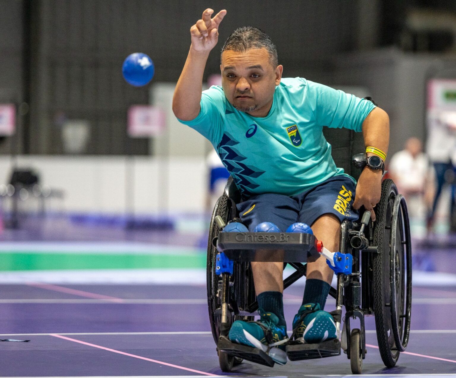Maciel Santos é campeão de etapa da Copa do Mundo de bocha paralímpica