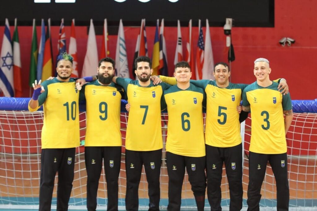 Brasileiros conquistam bronze no Mundial de Goalball na China