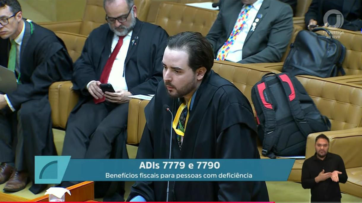 Sustentação oral de advogado Autista no STF repercute em todo Brasil