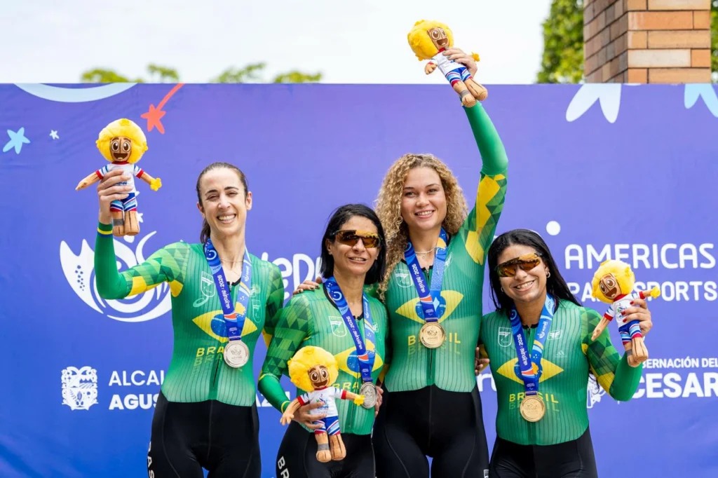 Brasil inicia Jogos Parasul-Americanos com sete medalhas no ciclismo