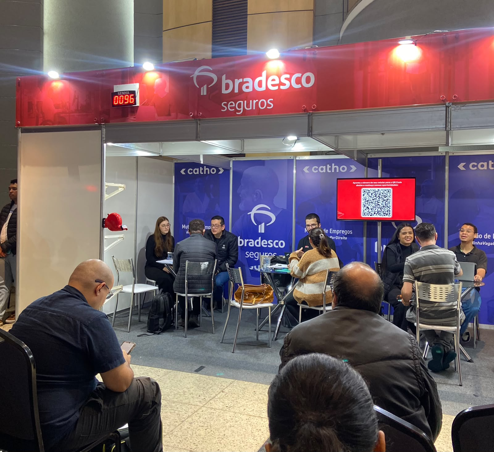 Grupo Bradesco Seguros participa pela de mutirão de empregabilidade PcD