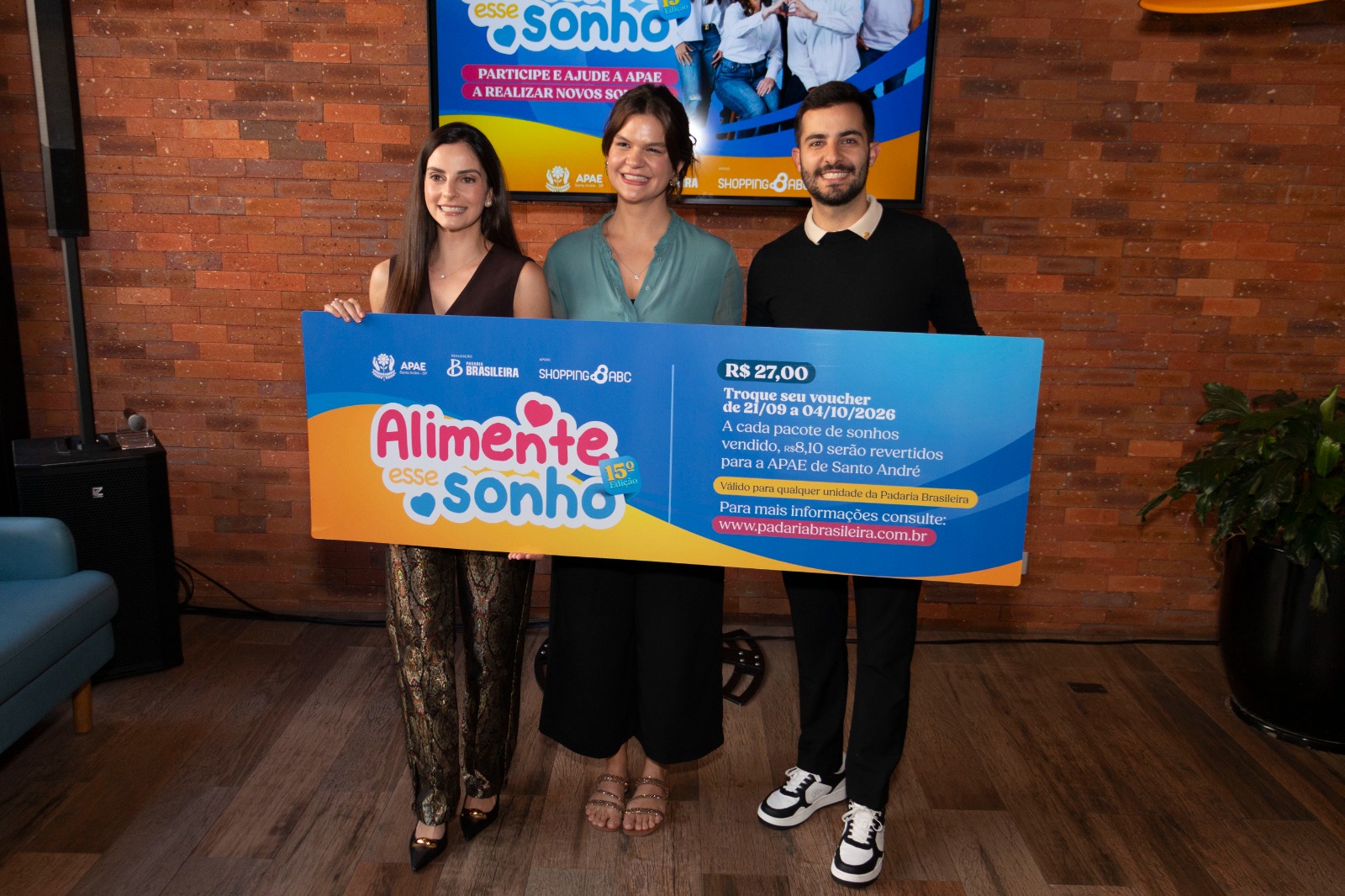 Campanha Alimente Esse Sonho chega a 15ª edição e amplia apoio à APAE Santo André/SP