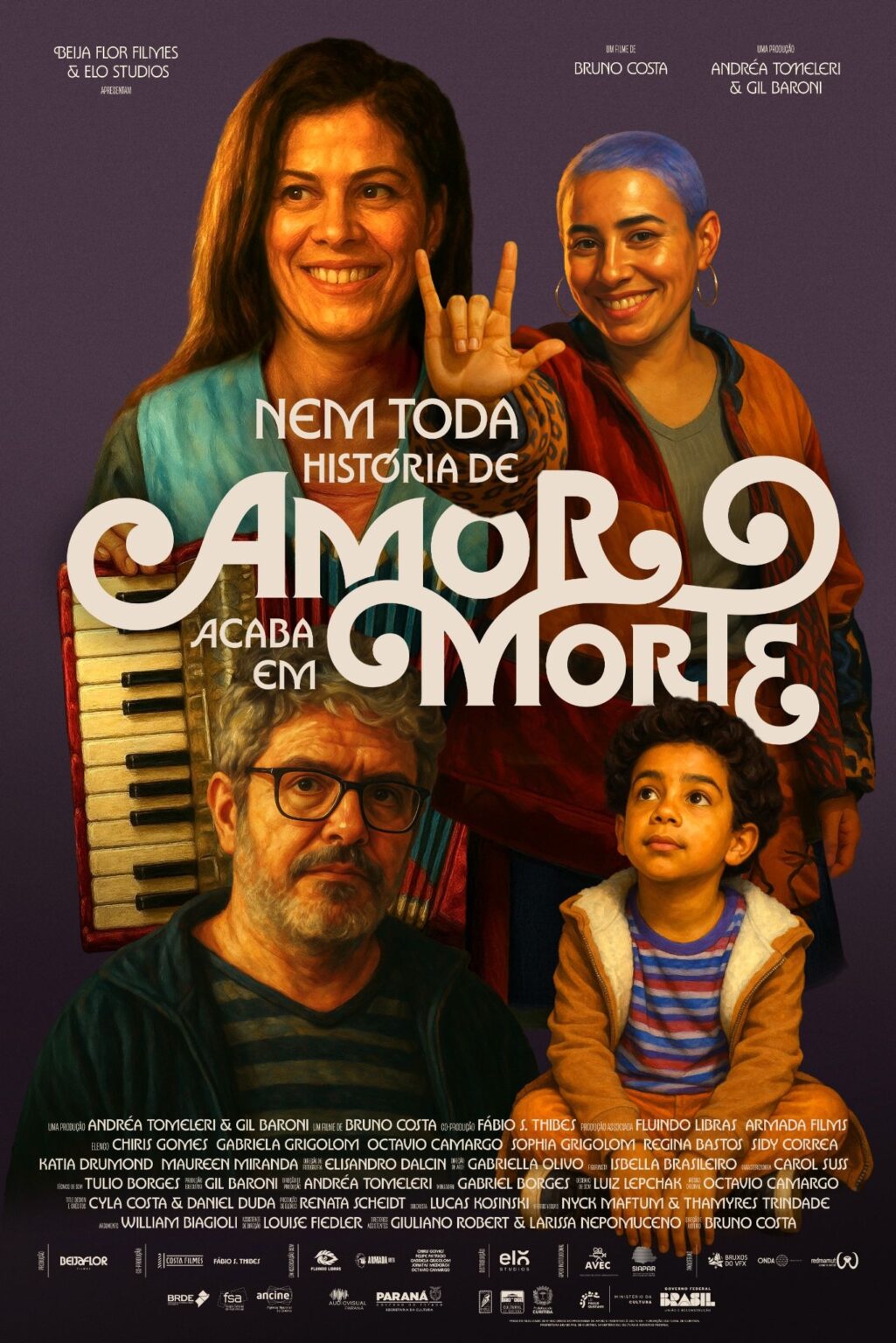Com a primeira protagonista surda de um longa-metragem brasileiro, “Nem Toda História de Amor Acaba em Morte” estreia em 24 de setembro