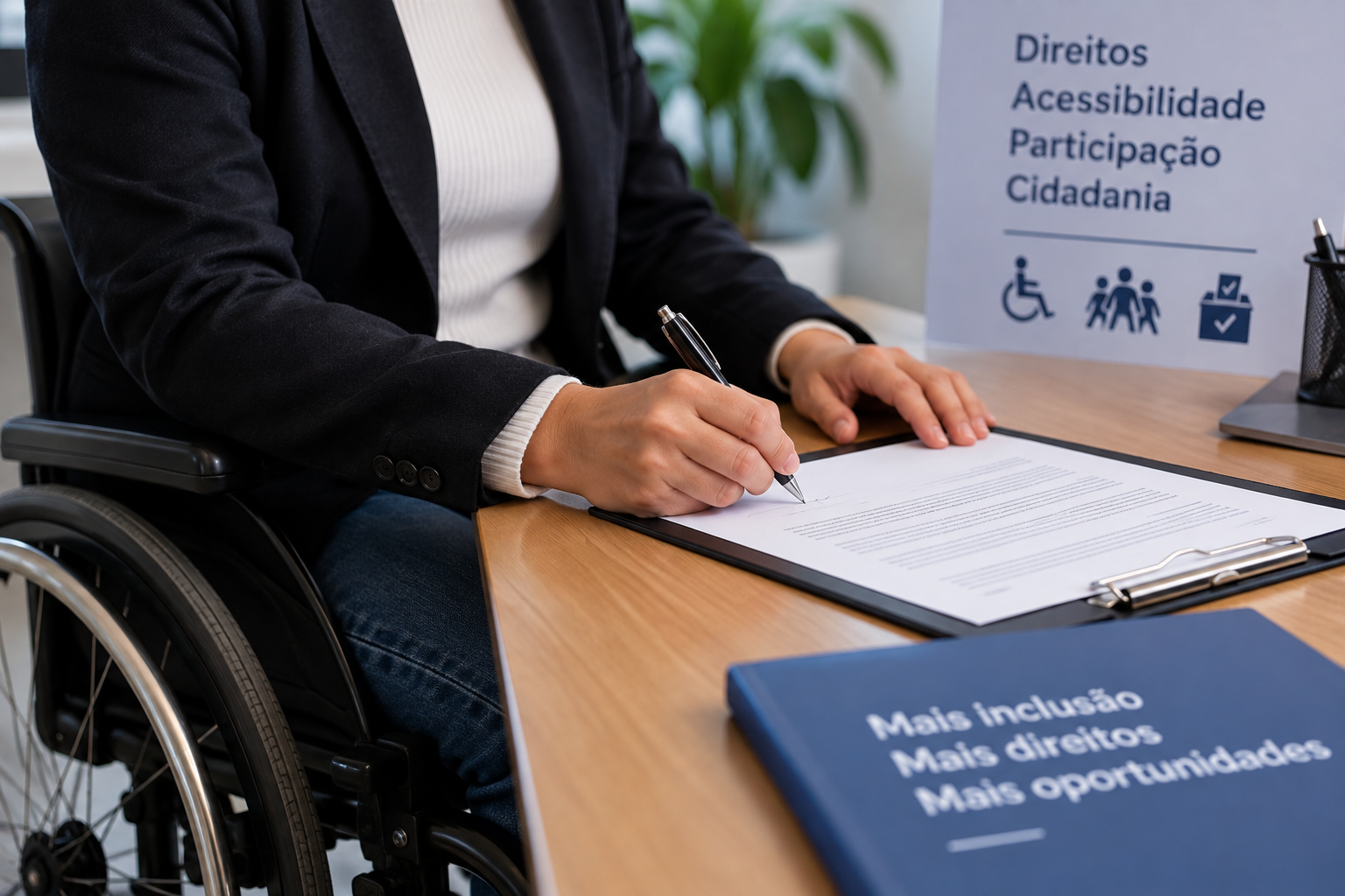 Octo Diversidade lança campanha "por uma frente legislativa em defesa dos direitos de pessoas com deficiência"